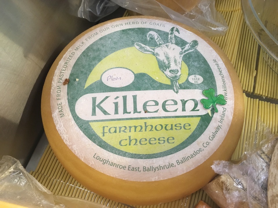 Killeen, une tomme de chèvre irlandaise, au Mondial du fromage de Tours 2017